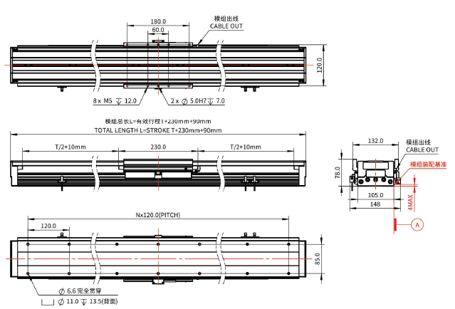 iU105-B200 直線電機