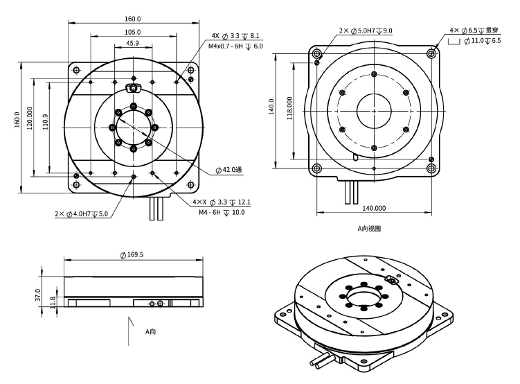 EDDR170-H37-MI外轉(zhuǎn)子力矩電機(jī) EDDR170-H37-MI外轉(zhuǎn)子力矩電機(jī)
